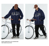 Advbridge Oversized Print Hoodies for Teenage Fashion Trends High Streetwear Mens Retro Loose Fit Pullovers Japanese Harajuku Sweatshirts