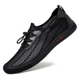 Advbridge Summer new Casual Men Shoes Outdoor Water Sneakers Men Breathable Soft Walking Shoes Slip-on Men Loafers Lightweight Beach shoes