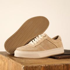 Advbridge Vintage Style Men Leisure Shoes Versatile Men Leather Sneakers Comfortable Man Skateboard Shoes British Style Vulcanize Footwear