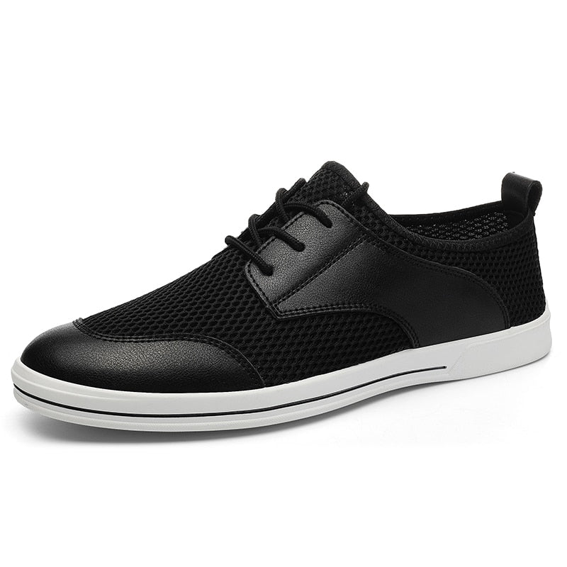 Advbridge Breathable Man Casual Shoes Comfort Mesh Shoes Summer Mens Loafers Leisure Walk Shoes Hollow Out Sneakers Male Treking Footwear