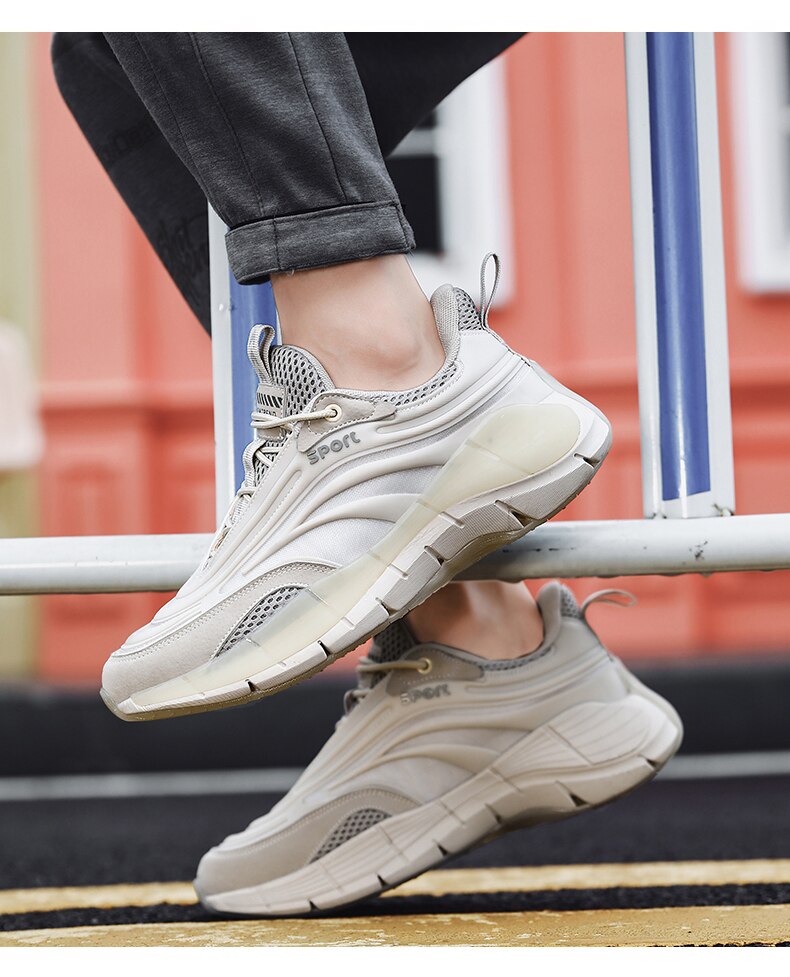 Advbridge Mixed Colors Men Causal Shoes Black Sneakers Male Summer Men Casual High Gang Shoes Fashion Breathable White Tenis Masculin