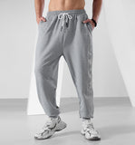 Advbridge New Summer Mens Joggers Casual Pants Fitness Men Sportswear Tracksuit Bottoms Sweatpants Trousers Black Gyms Running Track Pants
