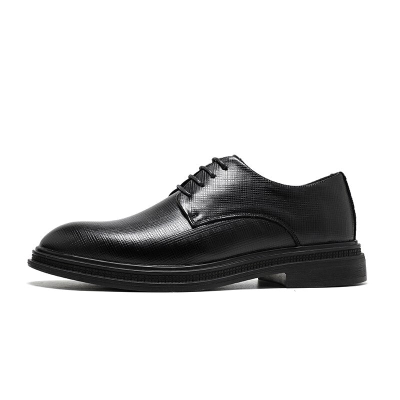 Advbridge Slip on Men Dress Shoes Men Oxfords Fashion Business Dress Men Shoes New Classic PU Men'S Suits Shoes Man Shoes Size 38-44