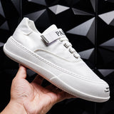 Advbridge Ice Silk Canvas Comfortable Outdoor Round Toe Men's Shoes Autumn New Mens Casual Shoes Fashion Breathable Non-slip Sneakers