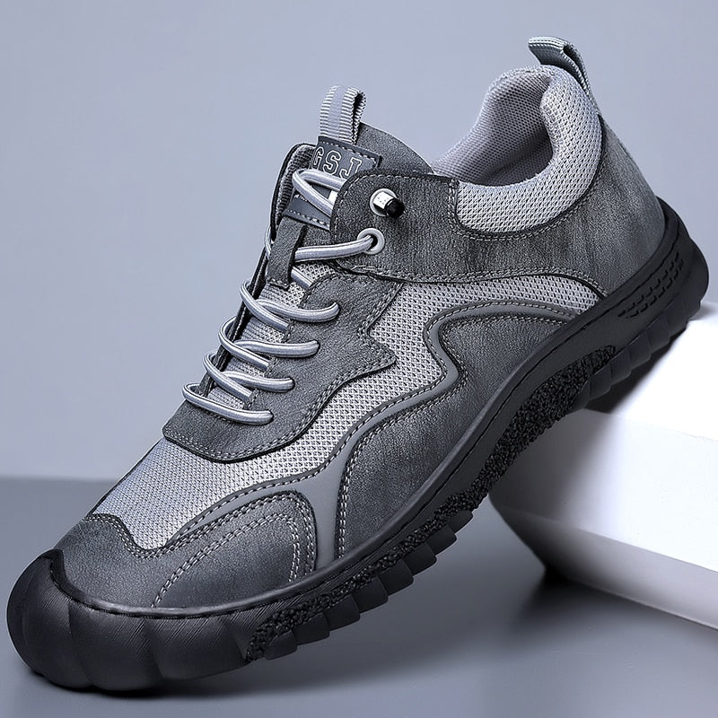 Advbridge Fashion Mens Casual Shoes Classic Breathable Sneakers Shoes for Men Shoes Suede Leather Designers Male Work Sports Driving Shoes