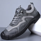Advbridge Fashion Mens Casual Shoes Classic Breathable Sneakers Shoes for Men Shoes Suede Leather Designers Male Work Sports Driving Shoes