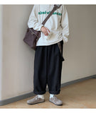 Advbridge Men's High Quality Loose Retro Casual Pants Cargo Streetwear Salopettes Jumpsuit Rompers Fashion 3 Color Trousers S-2XL