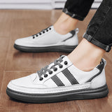 Advbridge Classic Low Top New Mens Shoes Casual Shoes 2023 Breathable for Men Skate Shoes Men All-match Male Comfortable Leather Sneakers