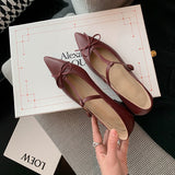 Advbridge 2023 new spring women pumps natural leather 22-24.5cm length cowhide+pigskin butterfly-knot buckle Mary Jane shoes thick heels