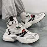Advbridge Plus Size 41 42 43 Stylish Black White Women Sneakers Breathable Women's Running Shoes Comfortable Sports Chunky Shoes Men
