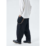 Advbridge Men's High Quality Straight Pants Loose Retro Casual Pants Streetwear Salopettes Jumpsuit Rompers Fashion Trousers S-2XL