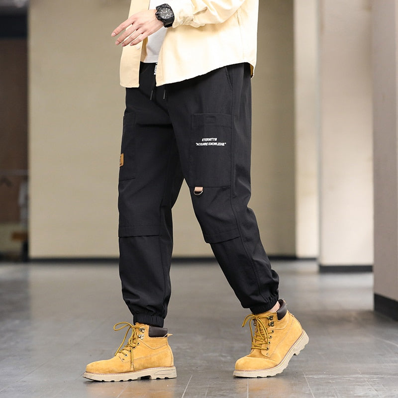 Advbridge New Harem Pants Men Casual outdoor Pants Hip Hop Sweatpants  Streetwear Couple Sports Pants Jogger Baggy Trouser  Size 4xl