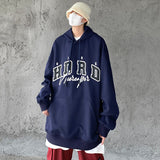 Advbridge Oversized Print Hoodies for Teenage Fashion Trends High Streetwear Mens Retro Loose Fit Pullovers Japanese Harajuku Sweatshirts