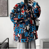 Advbridge All Match Versatile Spring Autumn Fashion Men's Solid Casual Shirt Loose Pockets Letters Jacket Coat Cool Boy Soft Flower Warm