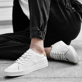 Advbridge Fashion Outdoor Leisure Shoes Genuine Leather Mens Shoes Luxury Brand Sneakers New Skateboarding All-Match Comfortable Footwear