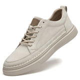 Advbridge Men's Shoes Men's Shoes Work Labor Insurance Shoes Casual Genuine Leather Shoes All-match Waterproof Non-slip Leather Sneakers