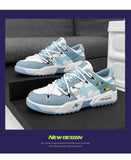 Advbridge New Casual Shoes Sneakers Fashion Sports Running Breathable Flat Shoes Trend Elastic Tennis Shoes Non-slip Male Shoes