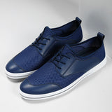 Advbridge Breathable Man Casual Shoes Comfort Mesh Shoes Summer Mens Loafers Leisure Walk Shoes Hollow Out Sneakers Male Treking Footwear