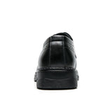 Advbridge Spring Autumn Man Leather Loafers Best Fashion Wedding Shoes Men Retro Business Dress Oxford Comfortable British Style Shoes