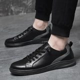 Advbridge Men Casual Shoes Handmade Mens Shoes Cow Genuine Leather Loafers Moccasins Slip On Male Flats Male Driving Shoes Sneakers Men