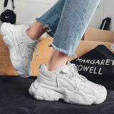 Advbridge Autumn Men Platform Sneakers Mesh Breathable Chunky Shoes Male Trainers Outdoor Lace Up Sports Shoes Walking Footwear