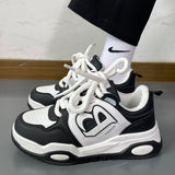 Advbridge Men Chunky Sneakers Brand Design Men's Casual Sneakers Thick Sole Mans Skateboarding Shoes