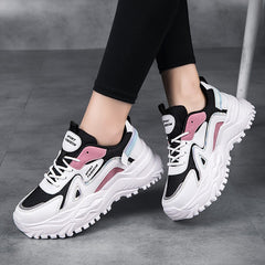 Advbridge Women Sneakers Autumn Chunky Sneakers Womens Platform Sneakers Casual Training Shoes Women Breathable Walking Shoes basket femme