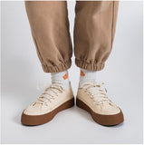 Advbridge Spring Autumn Fashion Women Vulcanized Sneakers Comfortable Female Simple Casual Canvas Shoes Ladies Platform Flats