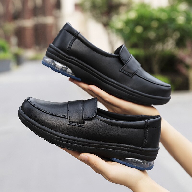 Advbridge Spring  Autumn Shoes Women Loafers Soft Comfortable Black White Shoes Flat Elegant Ladies Casual Shoes Plus Size 42 A4369