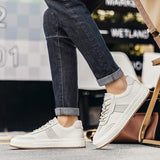 Advbridge Mens Sneakers New Fashion Casual Shoes Comfy Board Male Flats Versatile Men Vulcanize Shoes Non-Slip Skate Shoes