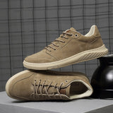 Advbridge British Style Men Casual Shoes Fashion Suede Men Shoes Comfortable Men Loafers Moccasins Slip on Men's Flats Driving Shoes