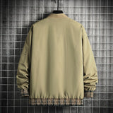 Advbridge Men Jacket  Patchwork Jackets 2023 Spring Mens Bomber Jacket Korean Fashion Streetwear Harajuku Hip Hop Coats Casual