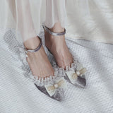 Advbridge Large Size High Heel Sandal for Women Shoes Suit Female Beige  Summer Big High-heeled Velvet Black Girls New Low Comfort