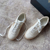 Advbridge Women Shoes Casual Training SS England Style Patchwrok Sneakers Women Genuine Leather Vulcanized Shoes Shoes Woman