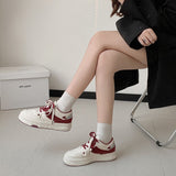 Advbridge Mixed Color Tennis Female Flat Shoes for Women Trend Platfoem Leisure Sport Sneaker Ladies Designer Elegant Mid-Heel Shoes