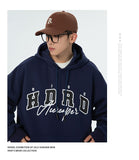 Advbridge Oversized Print Hoodies for Teenage Fashion Trends High Streetwear Mens Retro Loose Fit Pullovers Japanese Harajuku Sweatshirts