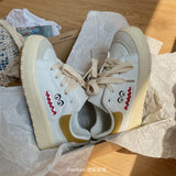 Advbridge Brand White Sneakers For Women Leather 2023 Platform Casual Woman Flats Lace Up Sport Sneakers Ladies Trainers Designer New