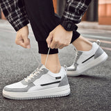 Advbridge Lace-Up Male Casual Shoes Male Elevator Walking Shoes Genuine Leather Skate Shoes Men All-match New Arrival Mens Sneakers