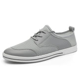 Advbridge Breathable Man Casual Shoes Comfort Mesh Shoes Summer Mens Loafers Leisure Walk Shoes Hollow Out Sneakers Male Treking Footwear