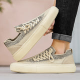 Advbridge New Fashion Men's Casual Shoes Breathable Man Hollow Out Falts Youth Teenage Men Vulcanize Shoes Versatile Male Skateboard Shoes