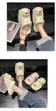Advbridge Female Shoes Low Slippers Soft Lady Luxury Slides 2022 Comfort Girl Massage Flat Designer PU Basic Fretwork Rubber  Shoes Women