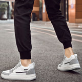 Advbridge Lace-Up Male Casual Shoes Male Elevator Walking Shoes Genuine Leather Skate Shoes Men All-match New Arrival Mens Sneakers
