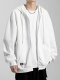 Advbridge Spring New Men Solid Color Street Sweatshirt  Cycling Basketball Simplicity Jacket neutral Collar Hoodie Sport Coats Trendy 2023