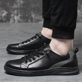 Advbridge Men Casual Shoes Handmade Mens Shoes Cow Genuine Leather Loafers Moccasins Slip On Male Flats Male Driving Shoes Sneakers Men