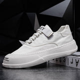 Advbridge Ice Silk Canvas Comfortable Outdoor Round Toe Men's Shoes Autumn New Mens Casual Shoes Fashion Breathable Non-slip Sneakers
