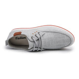 Advbridge Hot Sale Casual Footwear Mens Summer Breathable Hemp Man Shoes Hard-Wearing Casual Sneakers Men Lace-up Casual Shoe Men