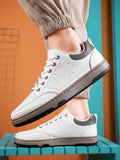 Advbridge Thick-soled Comfortable Non-slip Lightweight Shoes  Autumn New Men Casual Shoes Retro Breathable Business Casual Sneakers 44