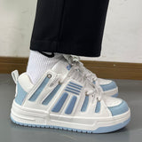 Advbridge Men Chunky Sneakers Brand Design Men's Casual Sneakers Thick Sole Mans Skateboarding Shoes