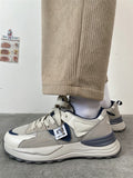 Advbridge Men Chunky Sneakers Brand Design Men's Casual Sneakers Thick Sole Mans Skateboarding Shoes