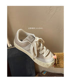 Advbridge Brand Chunky Sneakers Women Platform Leather Designer Casual Lace Up Woman Flats Sneakers Shoes Tennis Female Vulcanized Shoes